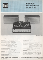 Dual P-42-Service-Manual 